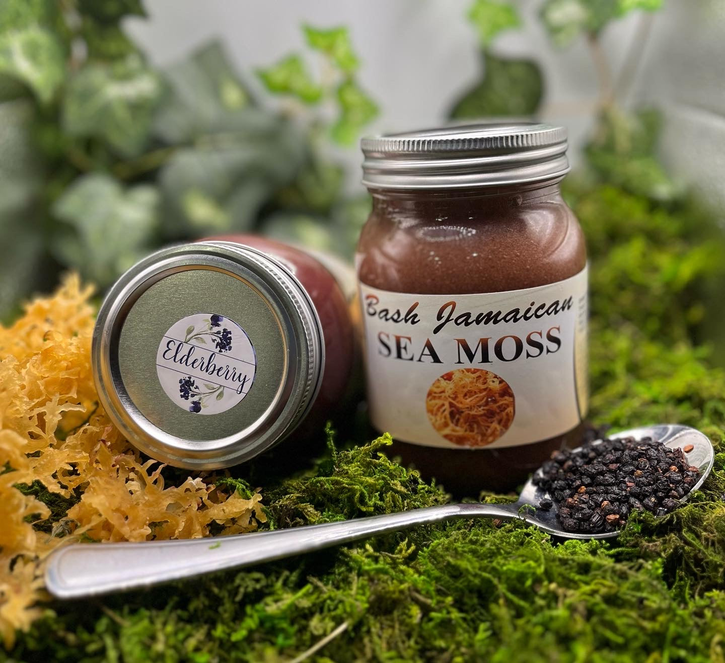 Seamoss gel ( Elderberry )